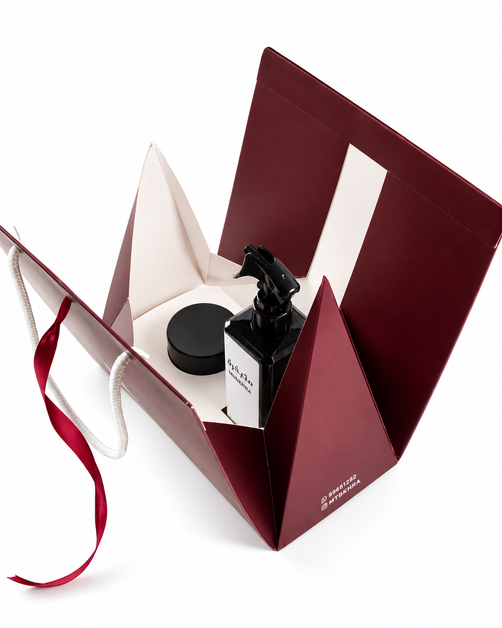 Dark Red Box | البوكس العنابي